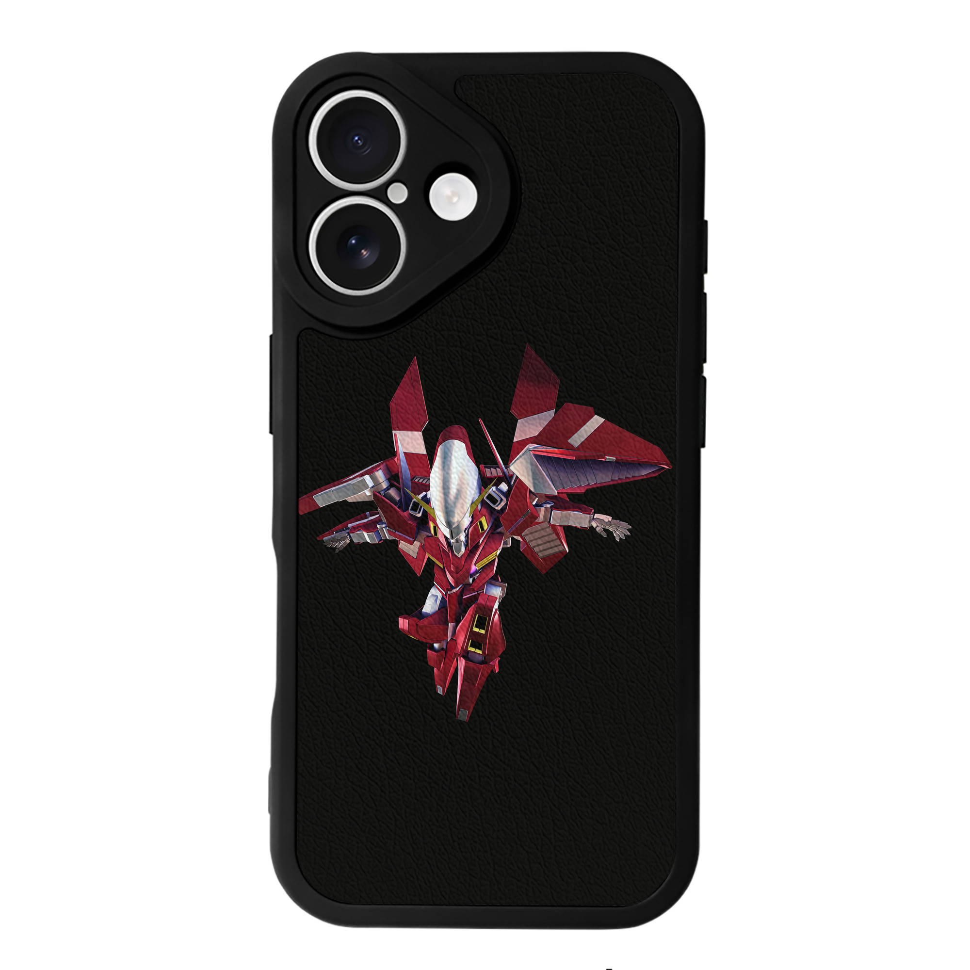 （画像用） 機動戦士ガンダム Mobile Suit Gundam 【iPhone 16シリーズ対応】シリコンスマホケース（レザー調） 材質：シリコン